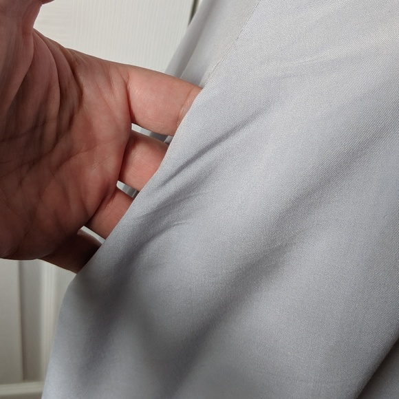 BOGO❗ Tea & Cup blue ruffle strap racer back dress - Picture 5 of 7